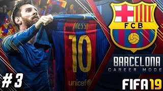 FIFA 19 Barcelona Career Mode EP3  They Activated The Release Clause La Liga Begins [upl. by Nnylhtak842]