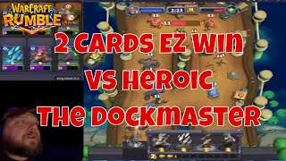 FTP Heroic The Dockmaster Warcraft Rumble Guide [upl. by Meredeth]