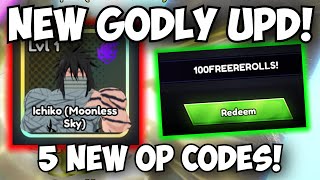 5 New BUSTED OP CODES 100 REROLLS amp New Godly Ichigo Requirements amp Clan Update  ALS Update [upl. by Solrak]