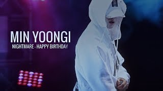 FMV Min Yoongi  Nightmare HBD [upl. by Adnouqal]