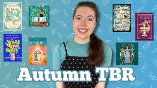 Autumn TBR 📚 TBR Zero Anticipated Reads Victober 🍂 [upl. by Onitram]