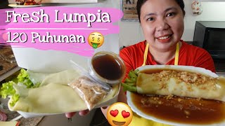 How to make FRESH LUMPIA pang Negosyo  Lumpiang Sariwa Recipe for Business with Costing [upl. by Hairakcaz851]