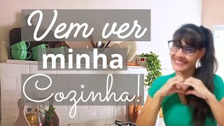 A COZINHA NOVA TEM CARA DE COZINHA DE ROÇA  kitchen [upl. by Ahsenrac]