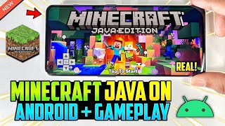 NEW HOW TO PLAY MINECRAFT JAVA EDITION ON ANDROID 2024  MINECRAFT JAVA MOBILE [upl. by Orelia]