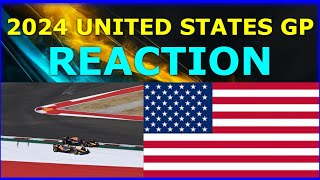 F1 2024 UNITED STATES GP REACTION [upl. by Anneehs]