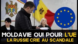 MOLDAVIE  LE REFERENDUM POUR LUE LEMPORTE LA RUSSIE CRIE AU SCANDALE [upl. by Jeanie]