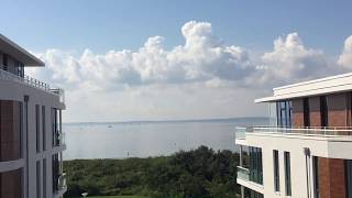 Ferienwohnung Himmel und Meer Dachterrassenblick auf die Lübecker Bucht [upl. by Moersch165]