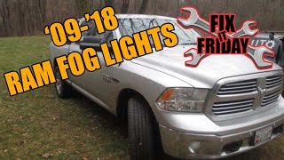 20092018 Dodge Ram Fog Light [upl. by Ellehcyar704]