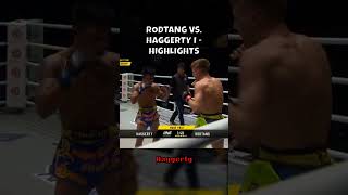 Rodtang vs Haggerty I  Highlights [upl. by Monro]