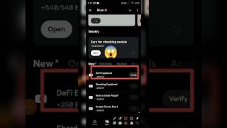 DeFi explained  DeFi explained verify code in Blum  blum new verify code 😱 [upl. by Rita141]