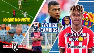 Todo LO QUE NO VISTE en el MADRIDBARÇA😱  MBAPPÉ CORRE a DT❌  RIDÍCULO PLAN B del Barça x Nico😴 [upl. by Goodwin]