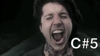 Oliver quotOliquot Sykes Vocal Range [upl. by Fowle538]