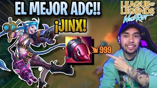 Wild Rift Jinx  Top 1 Jinx Gameplay Rank Challenger [upl. by Panaggio]