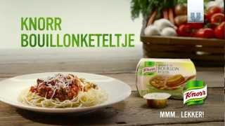 Spaghetti Bolognese met Knorr Bouillonketeltje  Knorr [upl. by Lamrert]