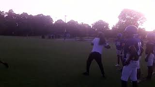 Ragsdale High School Football Practice on 8122024 with Tigers going for the receptions upfield [upl. by Doherty]