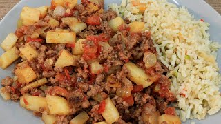 CARNE MOLIDA CON PAPAS [upl. by Pepin]