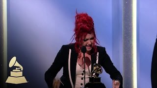 Kinky Boots Wins Best Musical Theater Album  GRAMMYs [upl. by Etirugram]