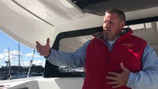 Mike Titgemeyer of Crusader Yachts Shows Us the Excess 11 Catamaran [upl. by Denys]