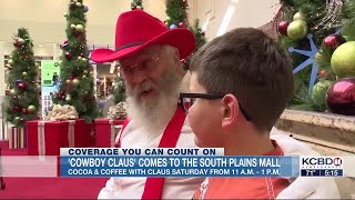 Cowboy Claus comes to South Plains Mall [upl. by Edson]