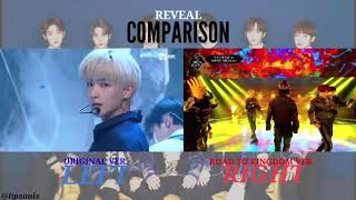 THE BOYZ  Reveal Original Ver VS RTK Ver Performance Comparison [upl. by Ominorej]