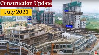 M3M 65th Avenue Construction Update  M3M SkyCity  M3M Heights  Sector 65 Gurgaon  Gurugram [upl. by Myles]