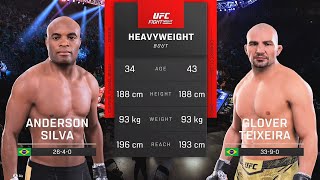 UFC Fight Night Silva vs Teixeira Highlightsquot [upl. by Mihcaoj]