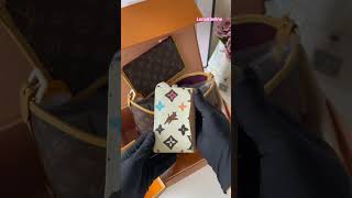 Unboxing Louis Vuitton Monogram Multicolor Porte Tresor International Wallet Portafoglio colorato [upl. by Eirolam528]