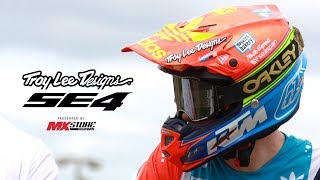 Troy Lee Designs SE4 Helmets  MXstorecomau [upl. by Nnyliak]