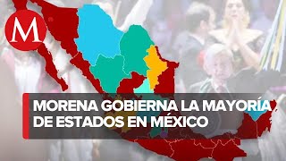 A un año de elecciones de 2024 Morena en plena expansión y PRI en vías de extinción [upl. by Parcel]