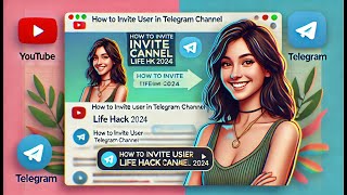 How To Invite User In Telegram Channel Life Hack 2024 [upl. by Blackman765]