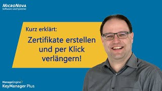 ZertifikatStore erstellen und Zertifikate super schnell verlängern [upl. by Nnairrehs]