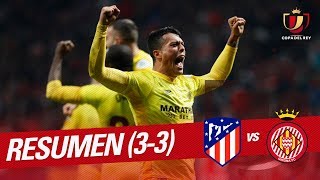 Resumen Atlético de Madrid vs Girona FC 33 [upl. by Assiroc]