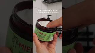 Mielle Rosemary Mint Strengthening Shampoo  Rosemary Mint Strengthening Hair Masque [upl. by Vine683]