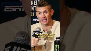 PARANOID JOAQUIN BUCKLEY VS WONDERBOY AKA The Ellen DeGeneres of MMA ufc ufc307 wonderboy [upl. by De222]