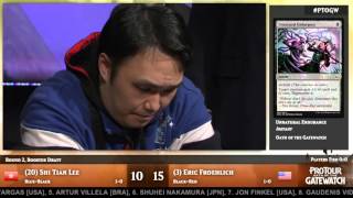 Pro Tour Oath of the Gatewatch Round 2 Draft Eric Froehlich vs Lee Shi Tian [upl. by Neirb691]