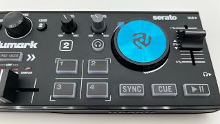 Configuración y Revisión del Numark DJ2GO2 Touch  Controlador Mini controlador DJ Portátil [upl. by Vite]