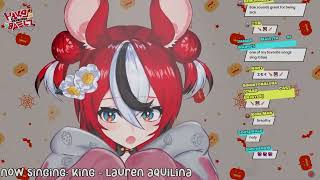 Hakos Baelz sings King by Lauren Aquilina [upl. by Evers921]