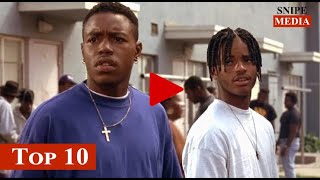 Top 10 Black American Movies of the 1990s You Cant Miss From Drama to Comedy Best Hood Movies [upl. by Furtek]