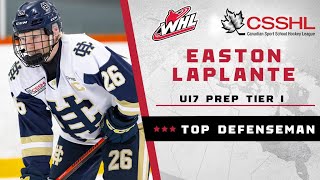 Easton LaPlante  U17 Prep Tier I Top Defenseman [upl. by Ias]