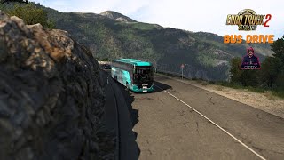 POV Bus Driving  DLC West Balkans  SCANIA Touring  ETS2 Bus Mod EP5 [upl. by Aicilav]