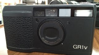 Ricoh GR1v vintage premium camera [upl. by Goodrow40]