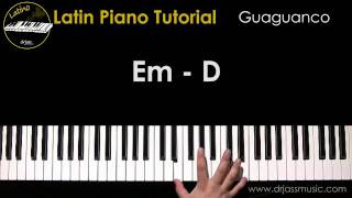 DRJASSMUSIC Latin Piano Tutorial  Guaguanco English [upl. by Randall]