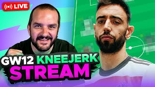 BRUNO ESSENTIAL 🤔  FPL KNEEJERK GAMEWEEK 12  LIVE QampA  Fantasy Premier League Tips 202425 [upl. by Maleki788]