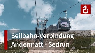 Seilbahn Oberalppass  Schneehüenerstock  Andermatt  Sedrun [upl. by Freud374]