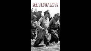 Battle of Leyte ww2 navalhistory worldwar2 navalwarfare worldofwarship military ww2naval [upl. by Aysa]