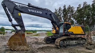 VOLVOS LARGEST EXCAVATOR EC950F [upl. by Bywoods]