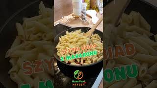 Tani Szybki Obiad z Makaronu Penne Carbonare🍝🕒 [upl. by Ahseik]