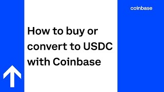 How to buy or convert to USDC with Coinbase [upl. by Mab]