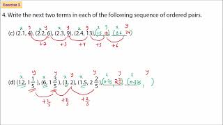 Grade 9 maths PATTERNS AND SEQUENCES part 1 worksheet  video 3 [upl. by Ddene782]