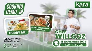 LIVE COOKING DEMO Chef Willgoz x Kara  SIAL Interfood 2024 [upl. by Ahsietal]